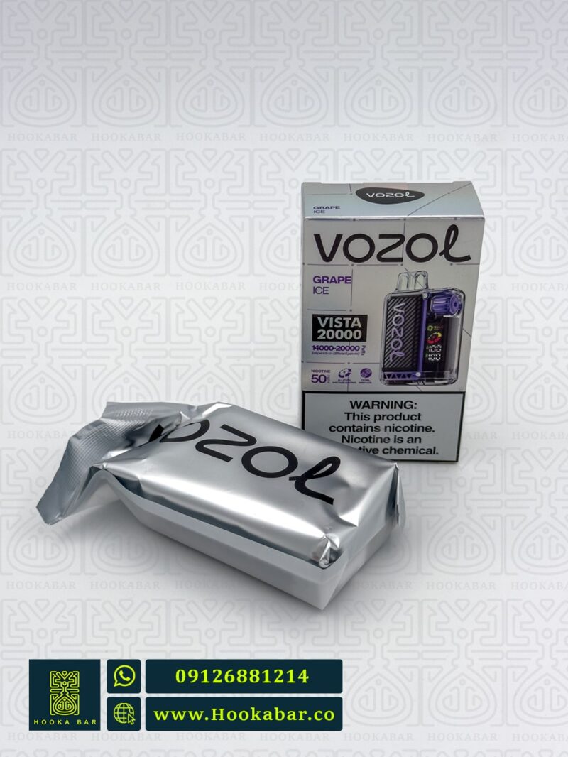 پاد یکبار مصرف انگور یخ Vozol 20000 Vista