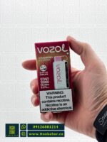 ویپ یکبار مصرف توت فرنگی بستنی Vozol 12000